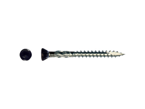 Pfs+screw potdekselschroeven VZK 4x45 mm zwart 40 stuks