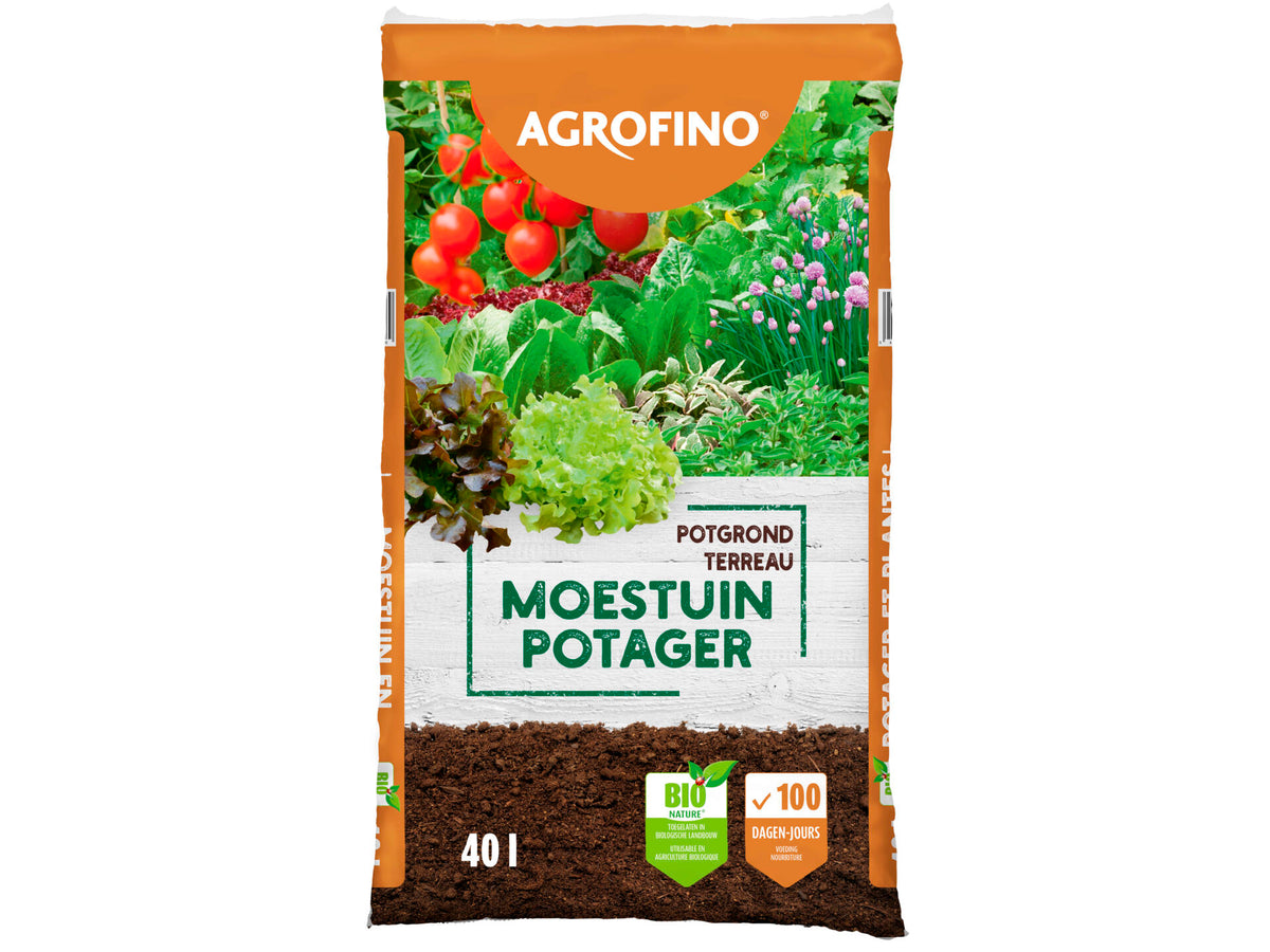 Agrofino potgrond voor moestuin 40l