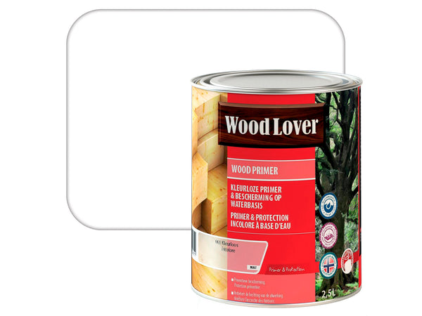 Wood Lover primer bois extérieur 2,5l incolore