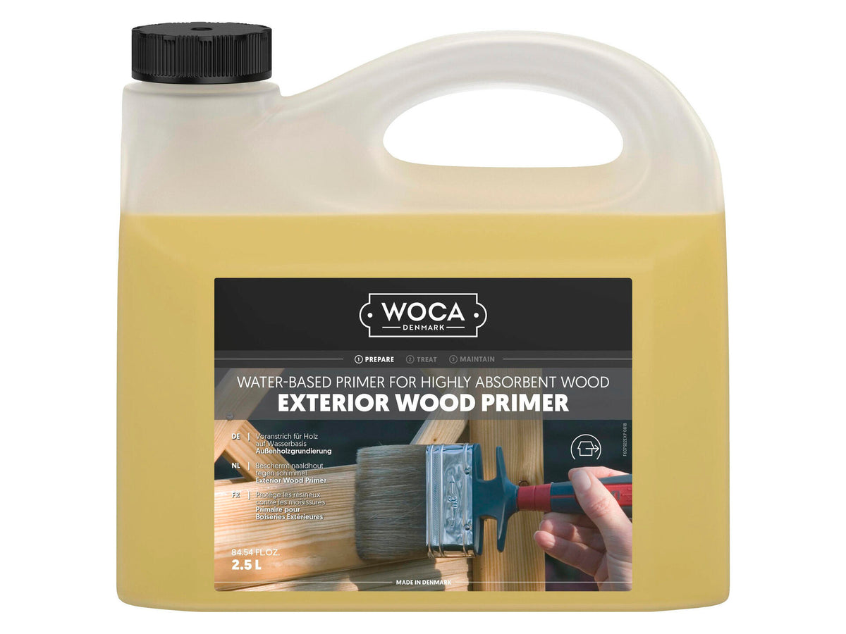 Woca primer buitenhout 2,5l kleurloos