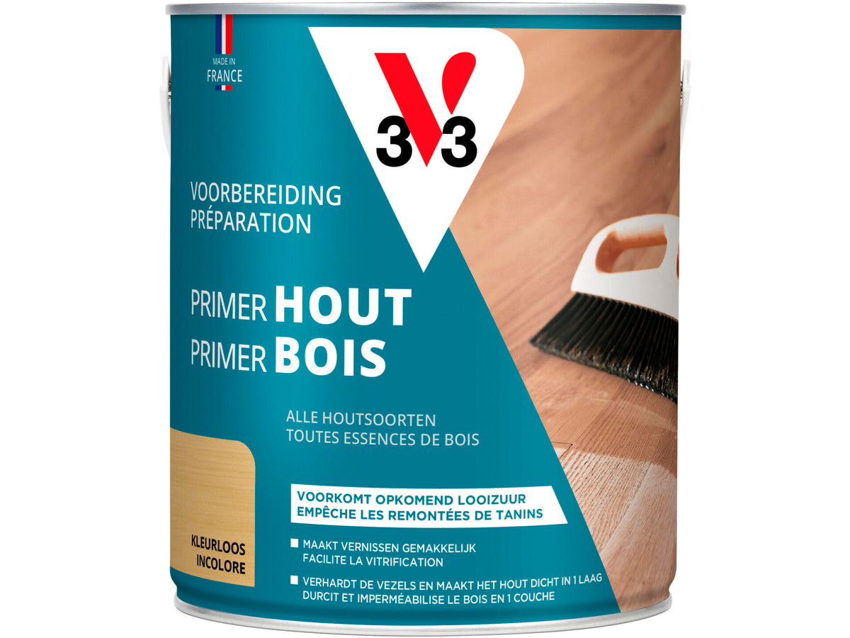 primer hout 2,5l transparant