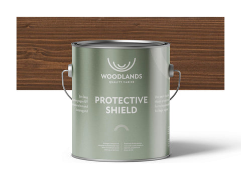 Woodlands protect shield 10,5l sepia brown + 3l transparant