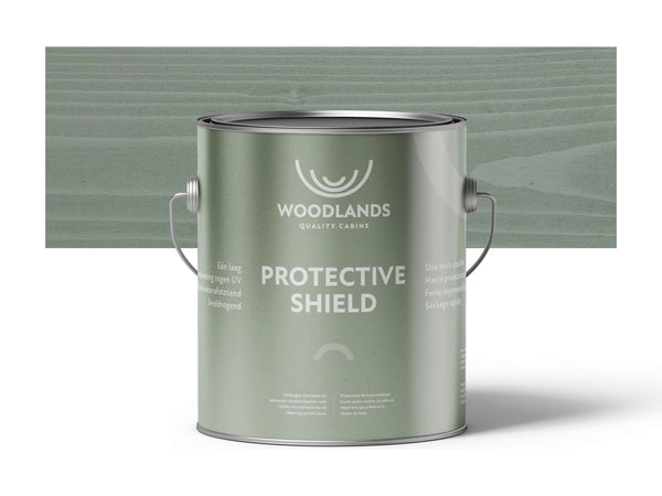 Woodlands protect shield 6,5l costal green + 2l transparant