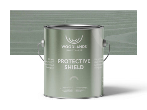 Woodlands protect shield 8,5l costal green + 2l transparant
