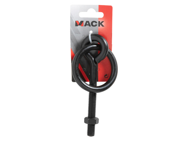 Mack anneau piton M12 100mm zingué noir