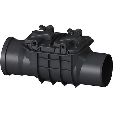 PVC TERUGSLAGKL.RIOOL KESSEL 110MM ROOD/BRUIN
