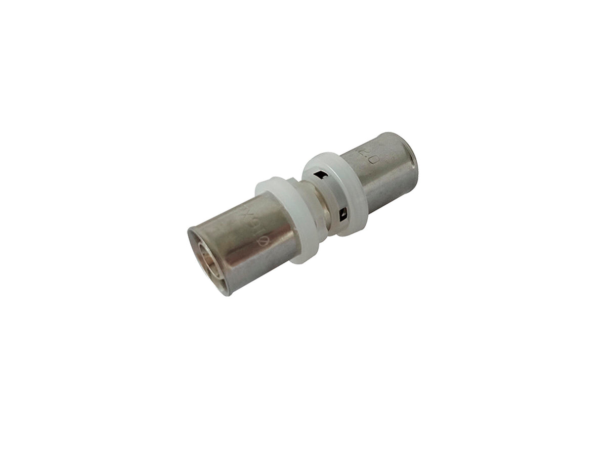Saninstal rechte koppeling 16x16 mm