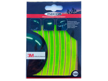 Maxxus reflecterende wielstickers 16 stuks