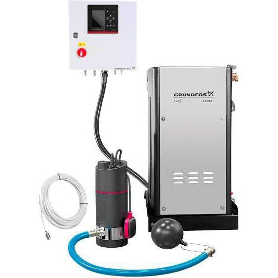 Regnwatersysteem voor utiliteitsbouw Grundfos rcme