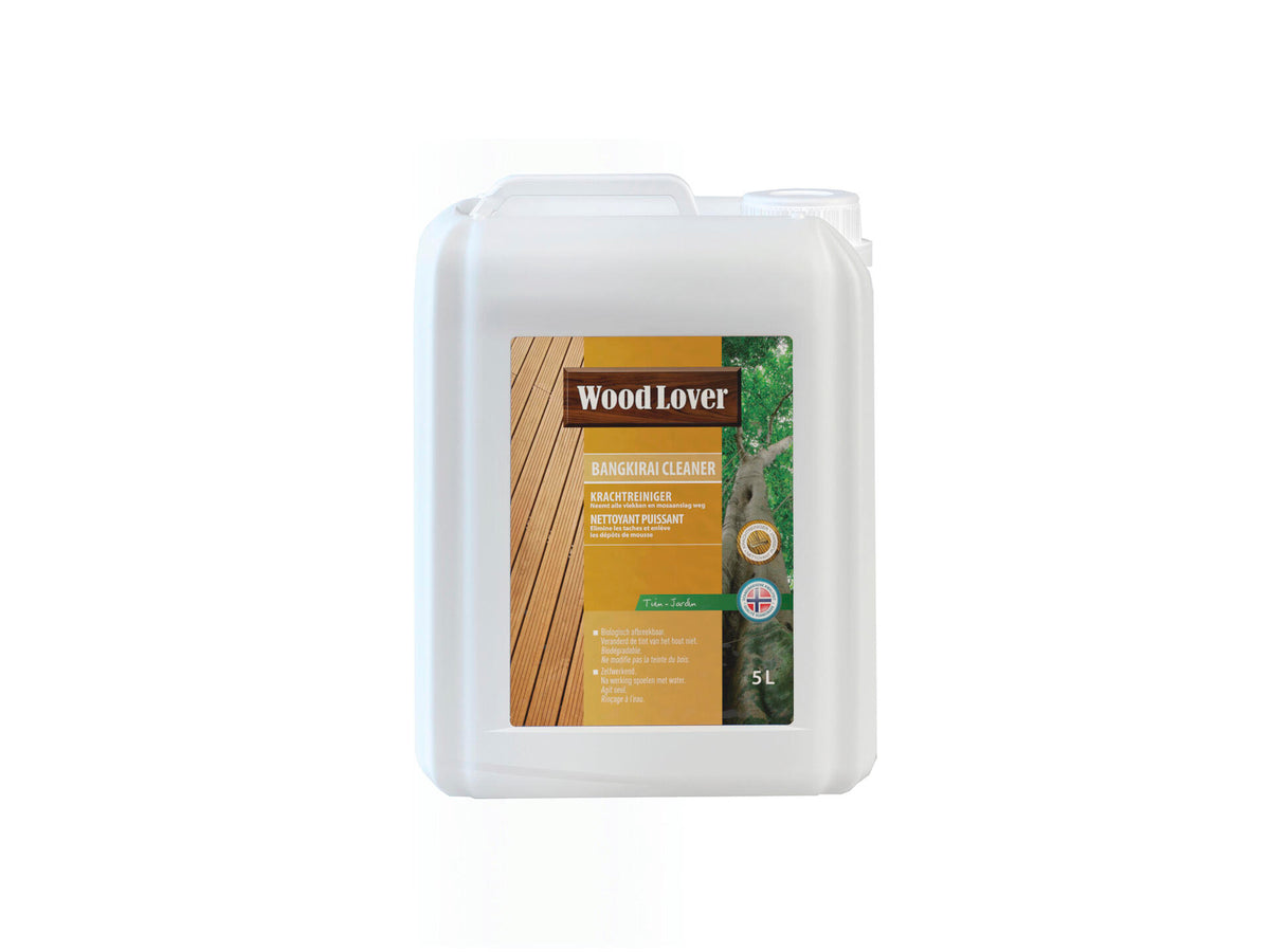Wood Lover reiniger bangkirai 5l kleurloos