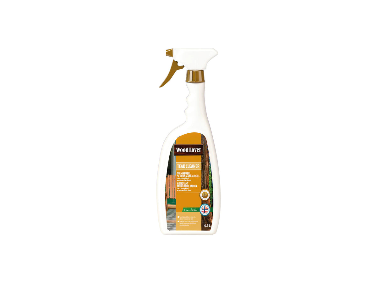 Wood Lover reiniger teak 0,5l kleurloos