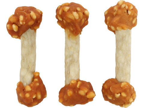 Flamingo Hapki Chicken Snack Dumbbels hondensnack kip/rijst 150g