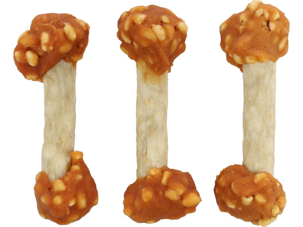 Flamingo Hapki Chicken Snack Dumbbels hondensnack kip/rijst 150g