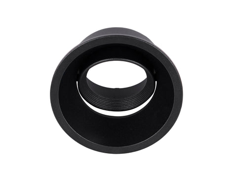 Prolight ring inbouwspot 75mm zwart