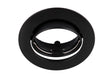 Prolight ring inbouwspot aluminium 75mm zwart