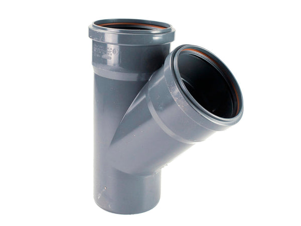 Scala riool T-stuk 110mm 45° grijs
