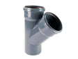 Scala riool T-stuk 125mm 45° grijs