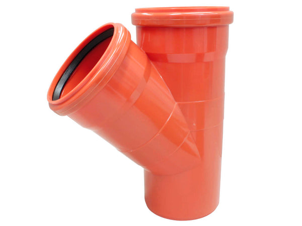 Scala riool T-stuk 125mm 45°