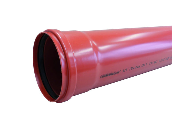 Scala rioolbuis Benor diameter 110mm - 3m roodbruin