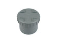 Scala rioolstop met schroefdeksel 110mm grijs