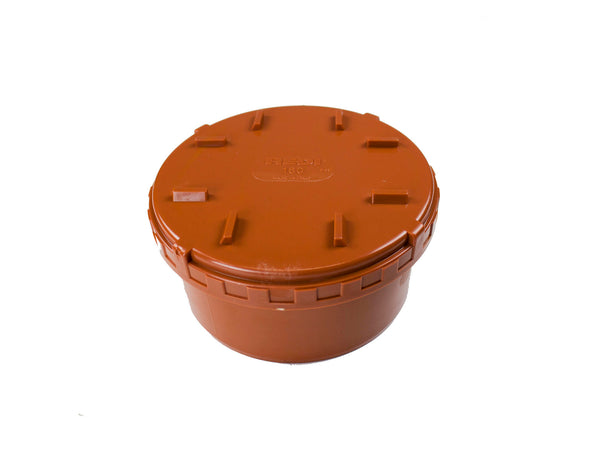 Scala rioolstop met schroefdeksel 160mm
