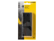 Mack charnière lourde 10x7,5 cm noir 2 pièces