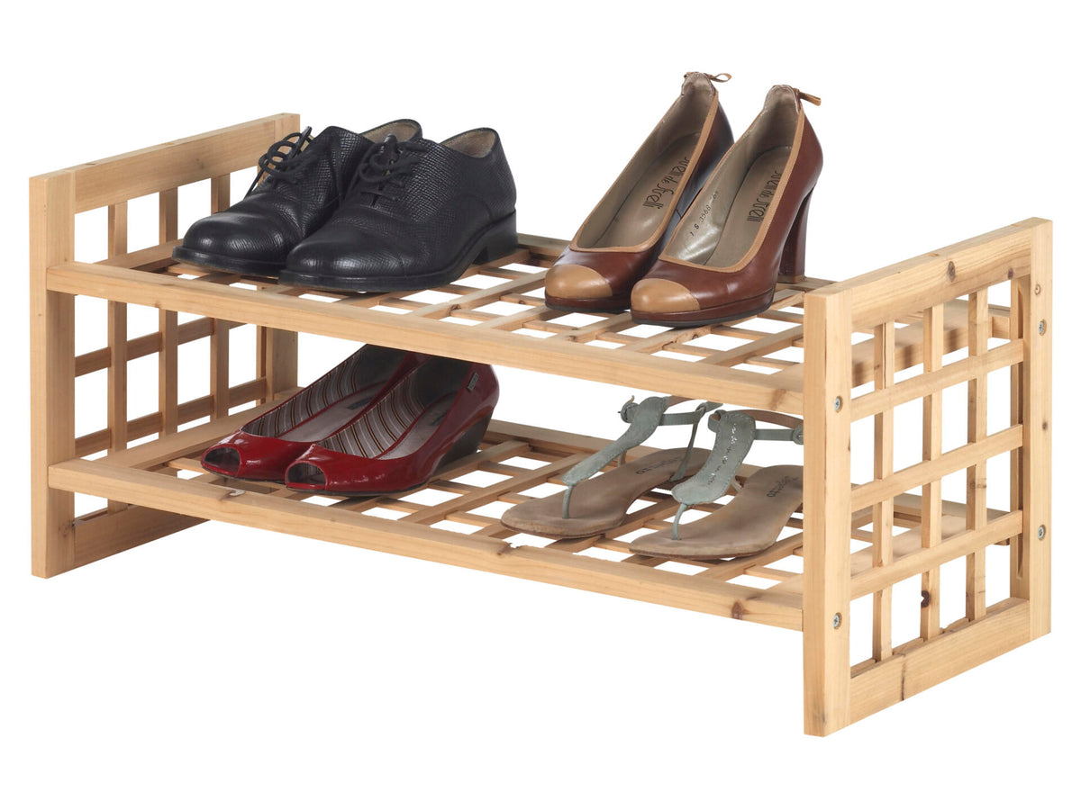 Practo Home schoenrek 8 paar 70x32x32 cm hout