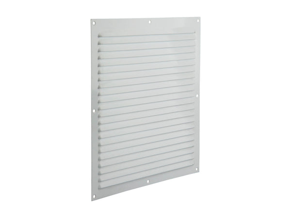 Renson schoepenrooster 300x300 mm aluminium wit