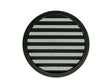 Renson schoepenrooster rond 200mm aluminium zwart