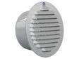 Renson schoepenrooster rond 80mm aluminium grijs