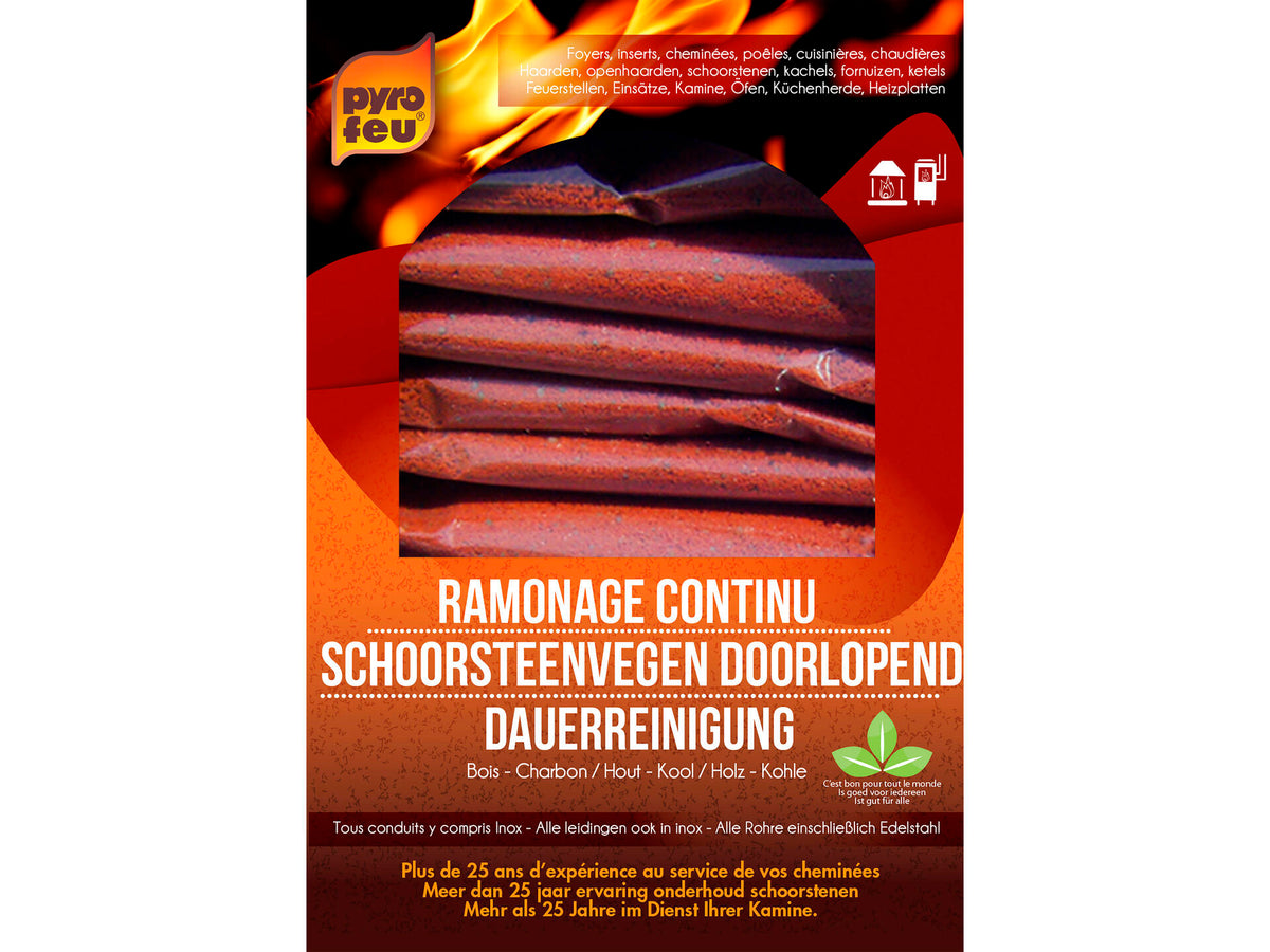 Pyrofeu schoorsteenveger continu 14x70 g