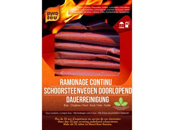 Pyrofeu schoorsteenveger continu 14x70 g