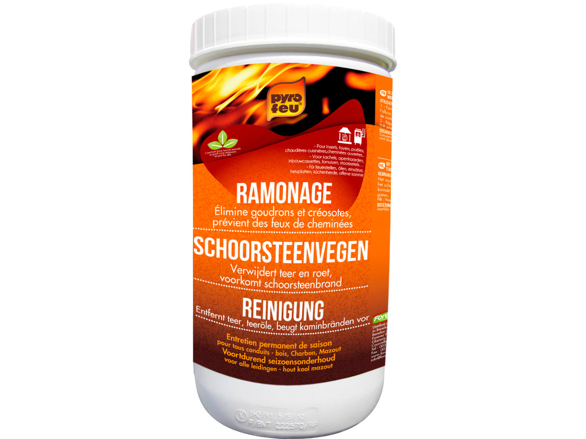Pyrofeu schoorsteenveger onderhoud 800g