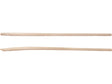 Polet schopsteel 1,3m gebogen hout