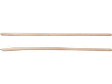 Polet schopsteel 1,3m gebogen hout