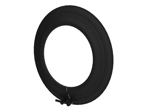 Saninstal rosace de cheminée 153mm émail noir