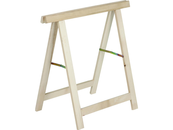 Practo Tools tréteau 120kg 80x80 cm hêtre