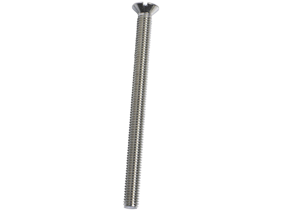 Spoeltafelplug schroef Wirquin 6x80 mm, sifon bevestiging — SKU COLOS-17942, EAN 3375537241460