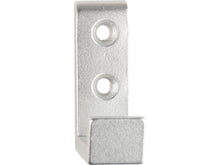 Linea Bertomani crochets à visser aluminium argent 6 pièces