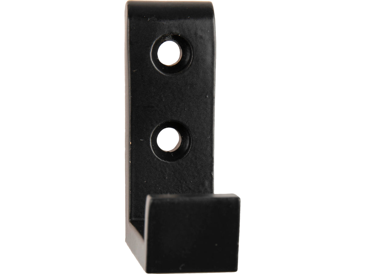 Linea Bertomani schroefhaken aluminium zwart 6 stuks