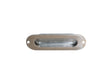 Linea Bertomani schuifdeurkom ovaal 120mm inox
