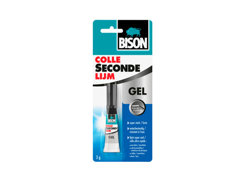 Bison secondelijm gel 3g