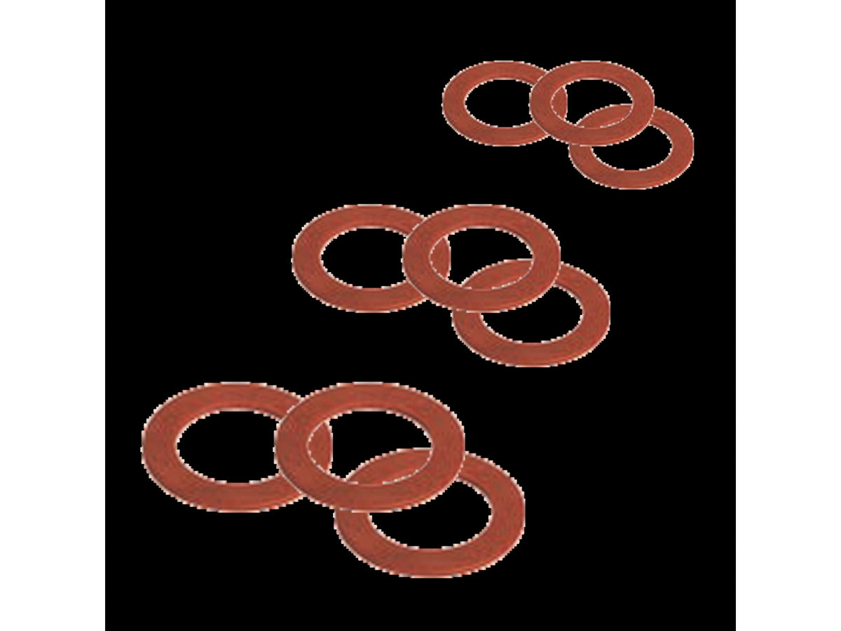 Saninstal set dichtingen fiber 9 tot 18mm 9 stuks