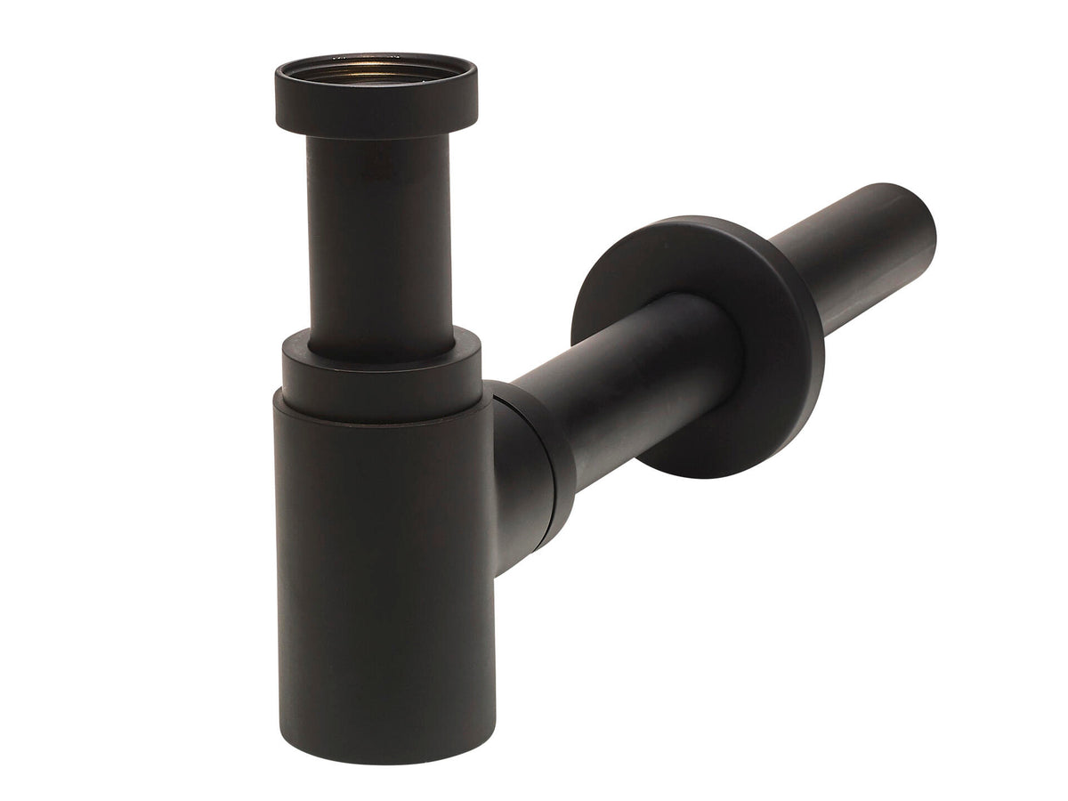 Wirquin sifon wastafel 32mm mat zwart