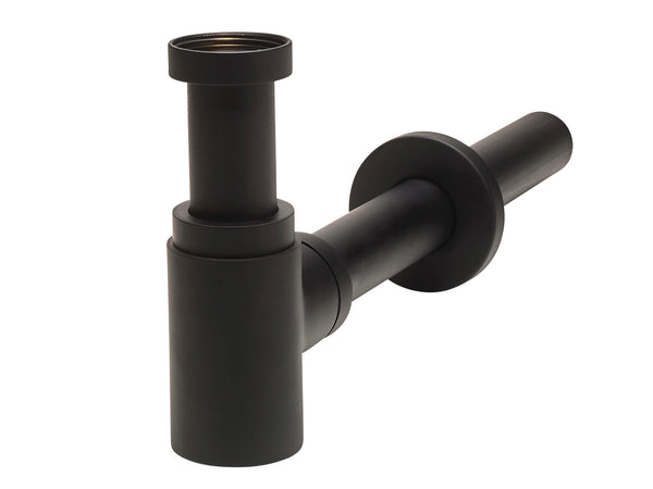Wirquin sifon wastafel 32mm mat zwart