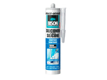 Bison siliconenkit sanitair 300ml anthraciet