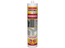 Soudal mastic silicone universel 290ml blanc