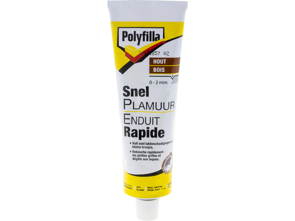 Polyfilla snelplamuur hout 200g wit