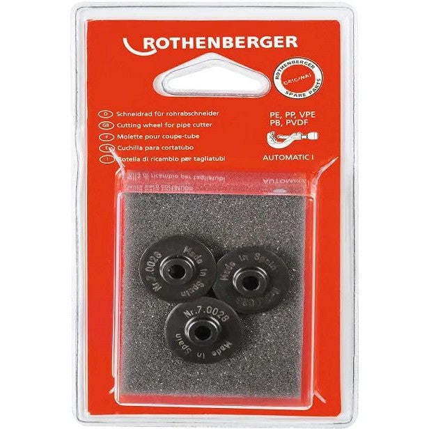 Snijmes Rothenberger voor 70031 (per 3 in een doos)