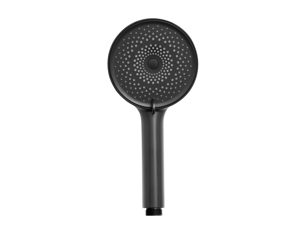 Wenko softwater handdouche 120mm 3 jets zwart